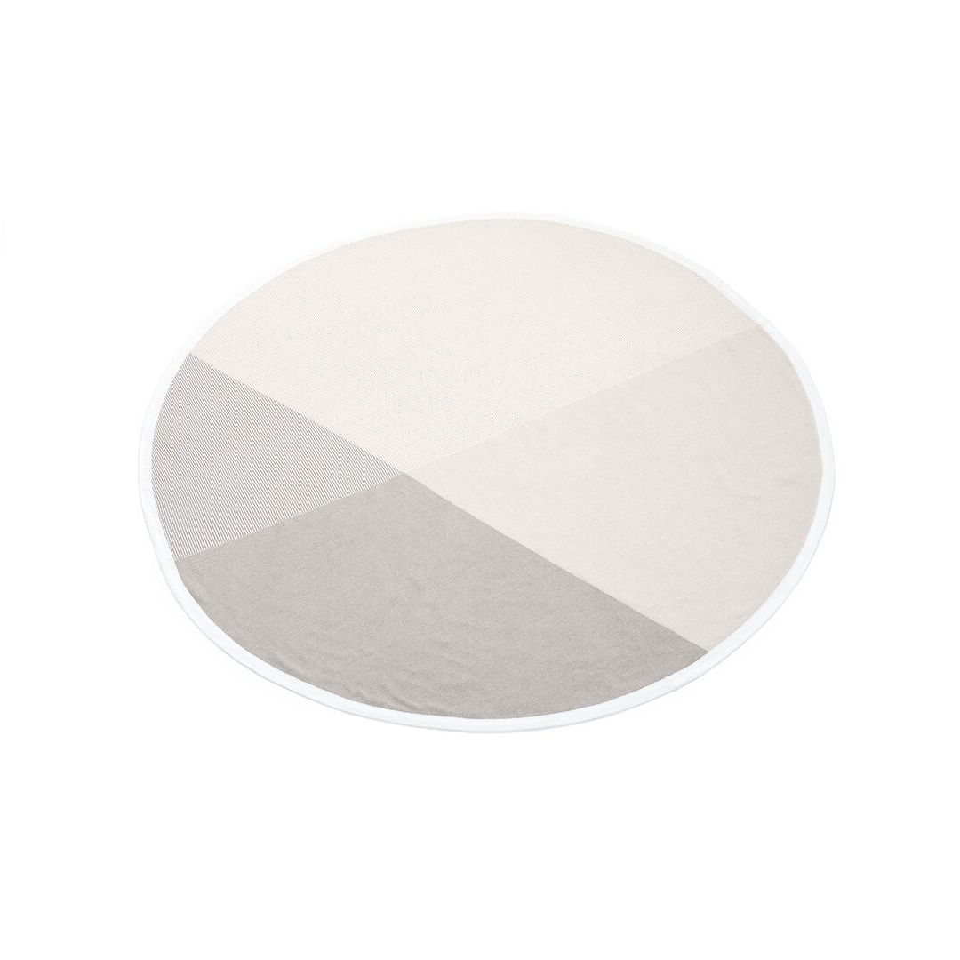 Stokke® pledd i bomullsstrikk, beige