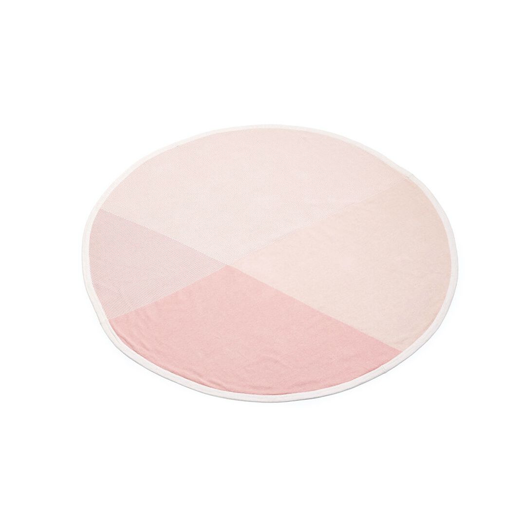 Stokke® pledd i bomullsstrikk, pink