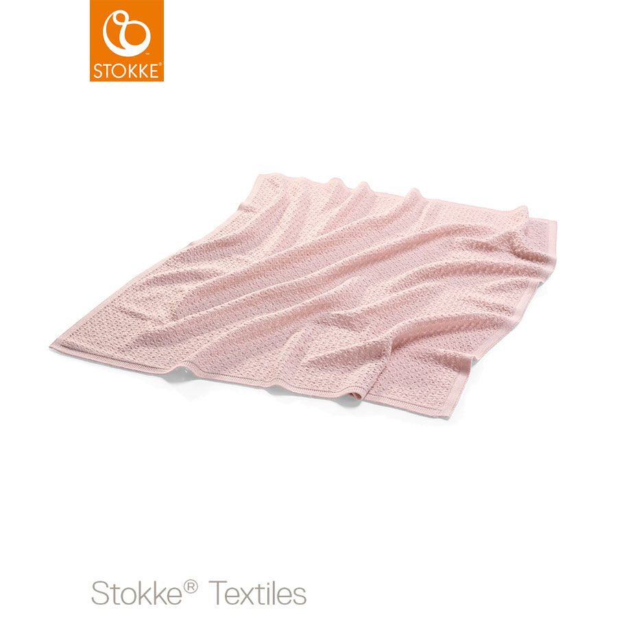 Stokke® pledd i merinoull, pink