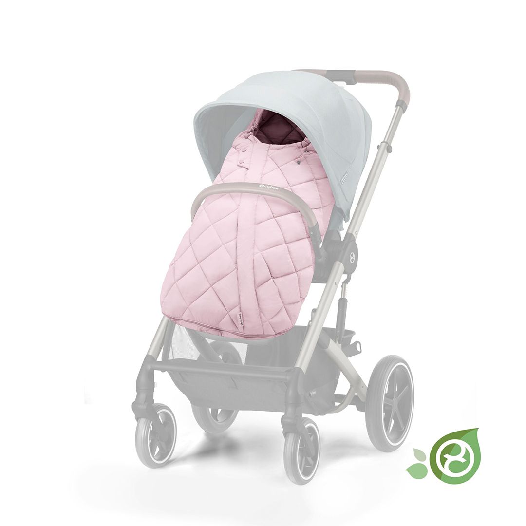 Cybex Snøgga 2, Powder Pink, Vognpose