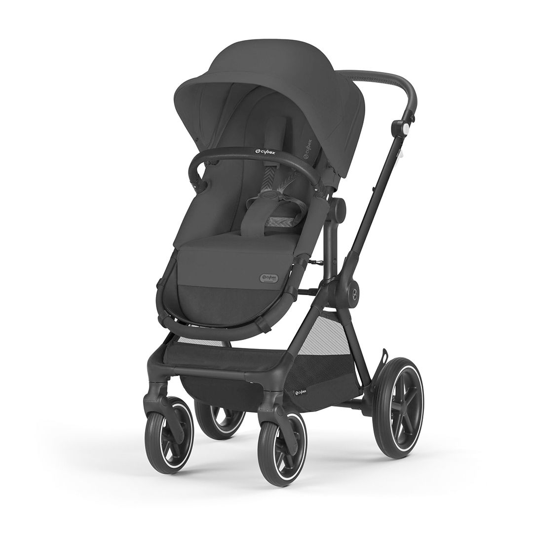 Barnevogn 2-in-1, Cybex, Eos Lux B, Moon Black