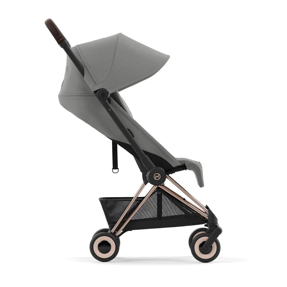 Barnevogn, Cybex, Coya, Rosegold, Mirage Grey/Dark Grey, 2025
