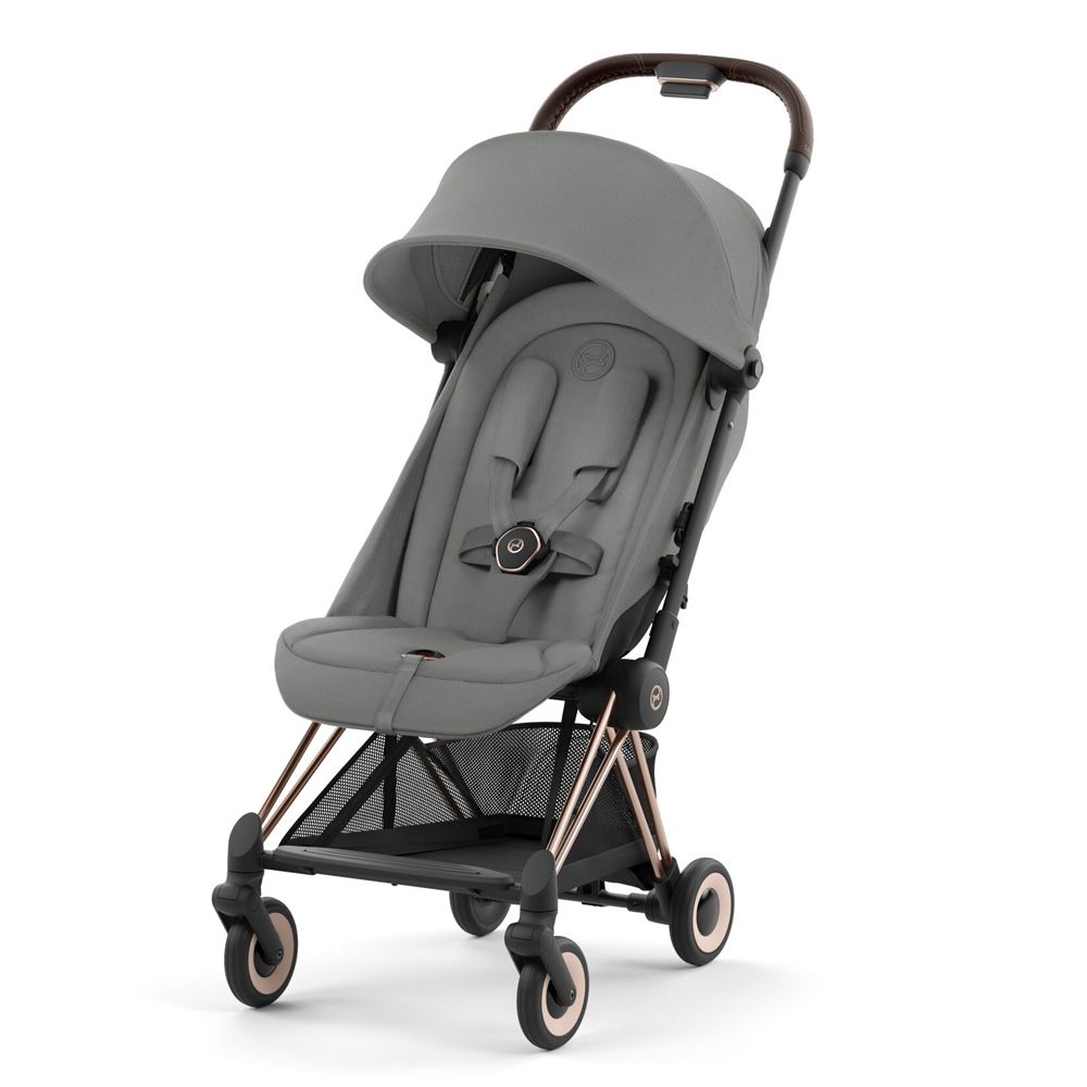 Barnevogn, Cybex, Coya, Rosegold, Mirage Grey/Dark Grey, 2025