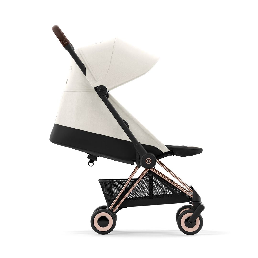 Barnevogn, Cybex, Coya, Rosegold, Off White