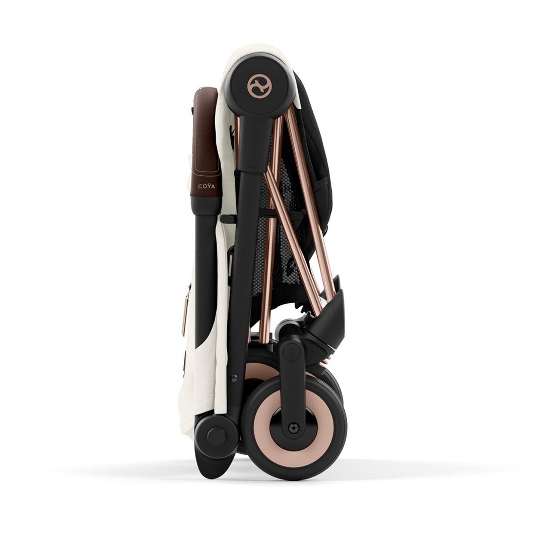 Barnevogn, Cybex, Coya, Rosegold, Off White