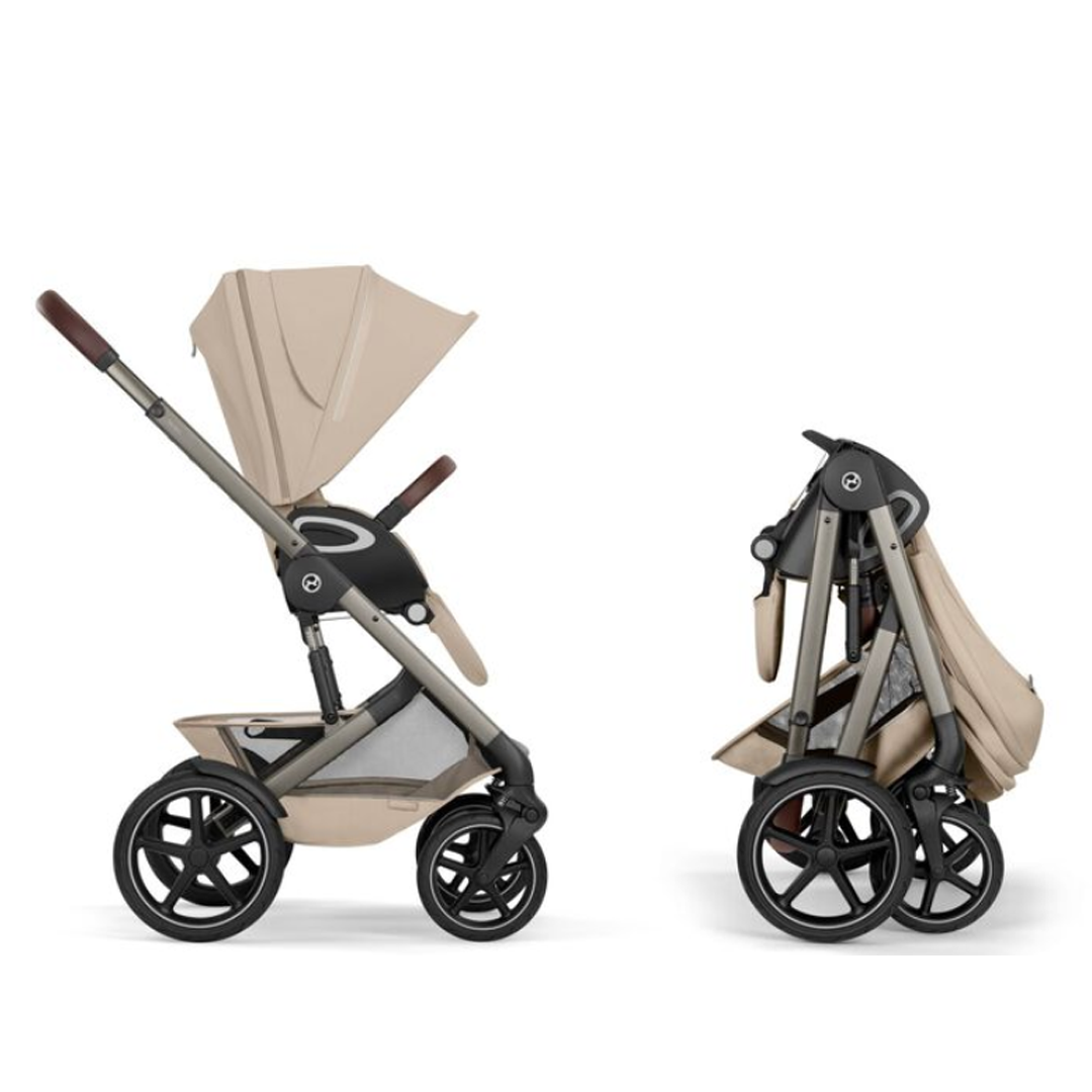 Cybex Talos S Lux, TPE Almond Beige Barnevogn