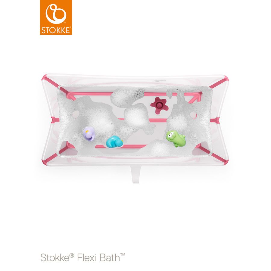 Stokke® Flexi Bath, Transparent Pink