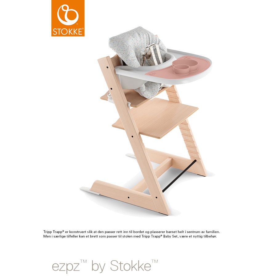 EZPZ by Stokke silikonmatte Stokke tray, Pink