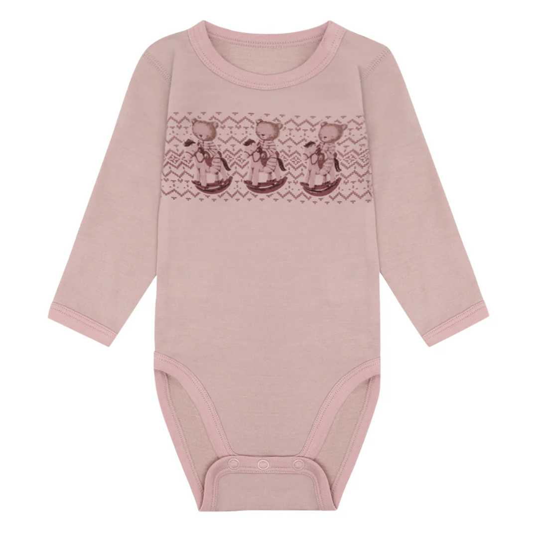 Hust&Claire Ullbody Baloo Teddy, Dusty Rose