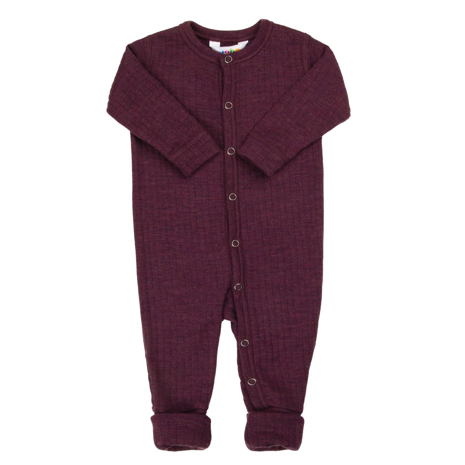 Joha Heldress Merinoull, Colorful, Plum