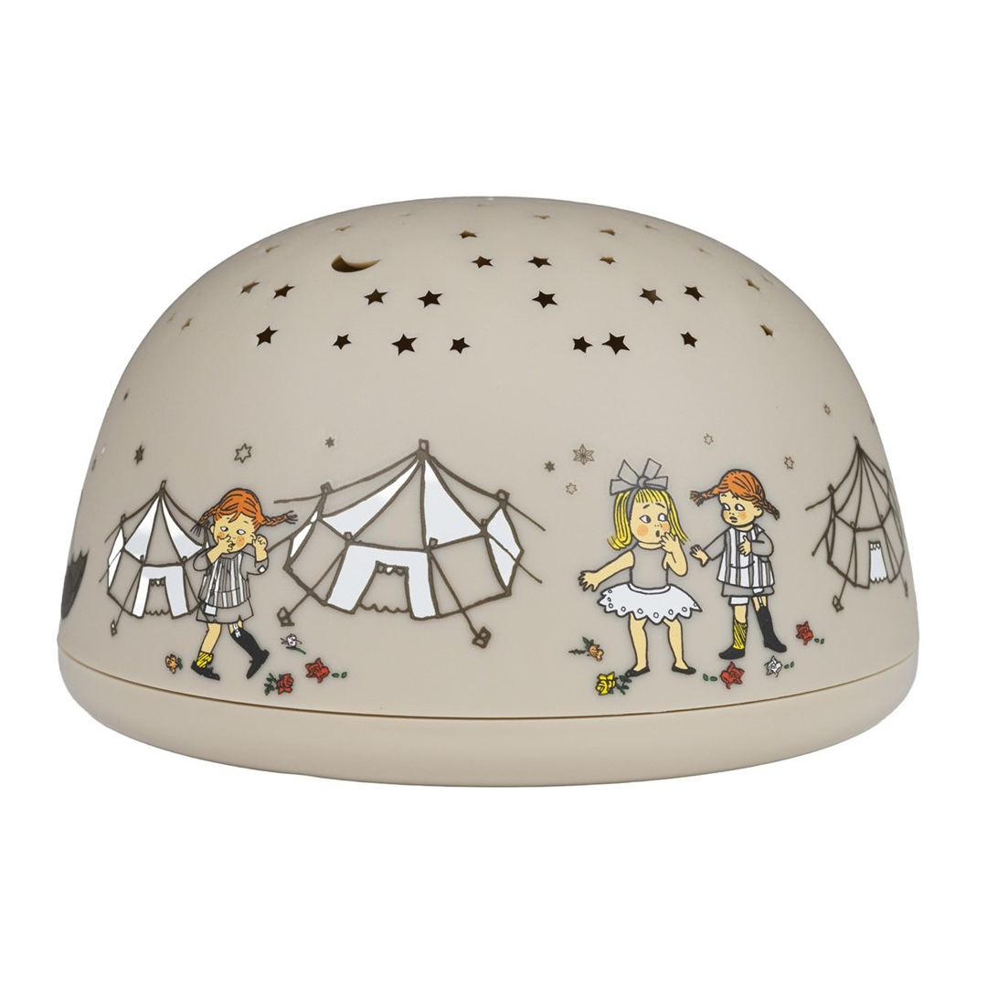 Nattlampe med stjernehimmel og musikk, Rätt Start, Pippi