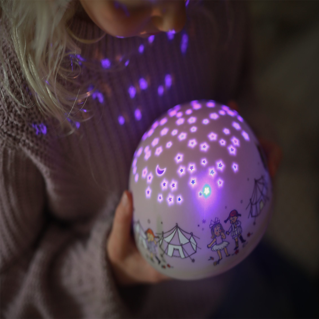 Nattlampe med stjernehimmel og musikk, Rätt Start, Pippi