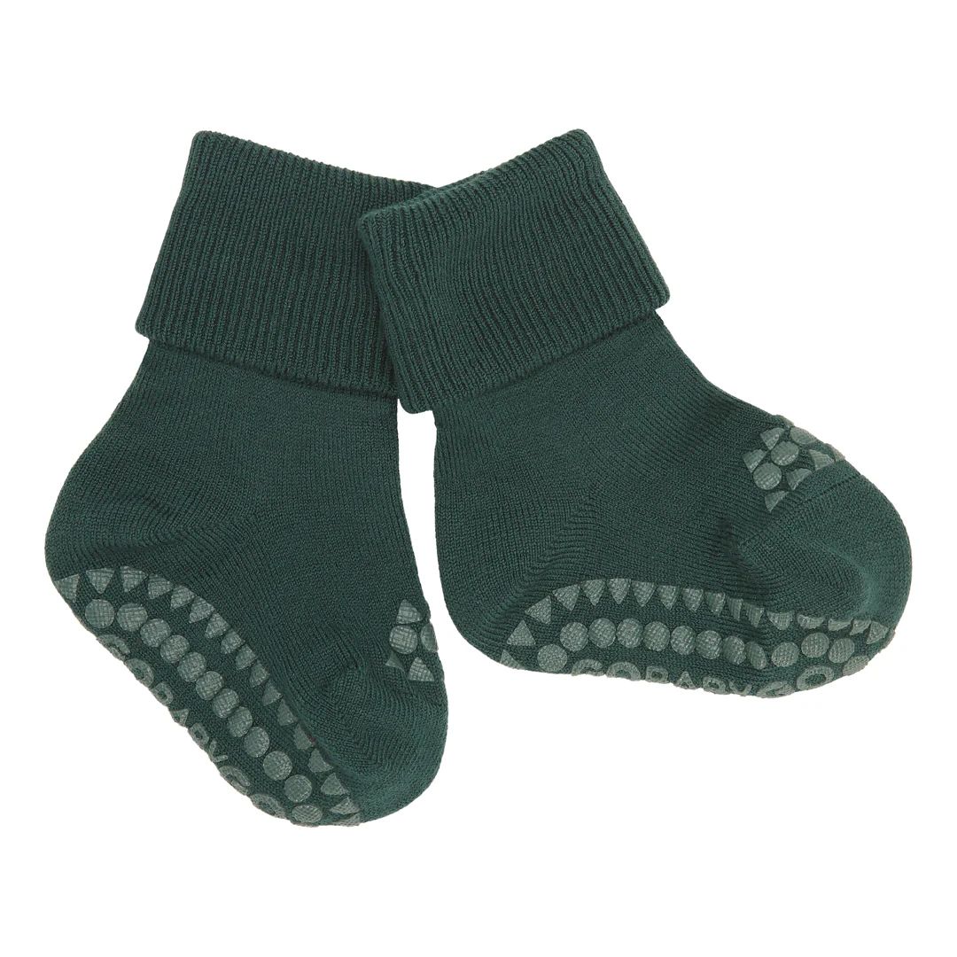Ullsokker, GoBabyGo, Antiskli, Forest Green