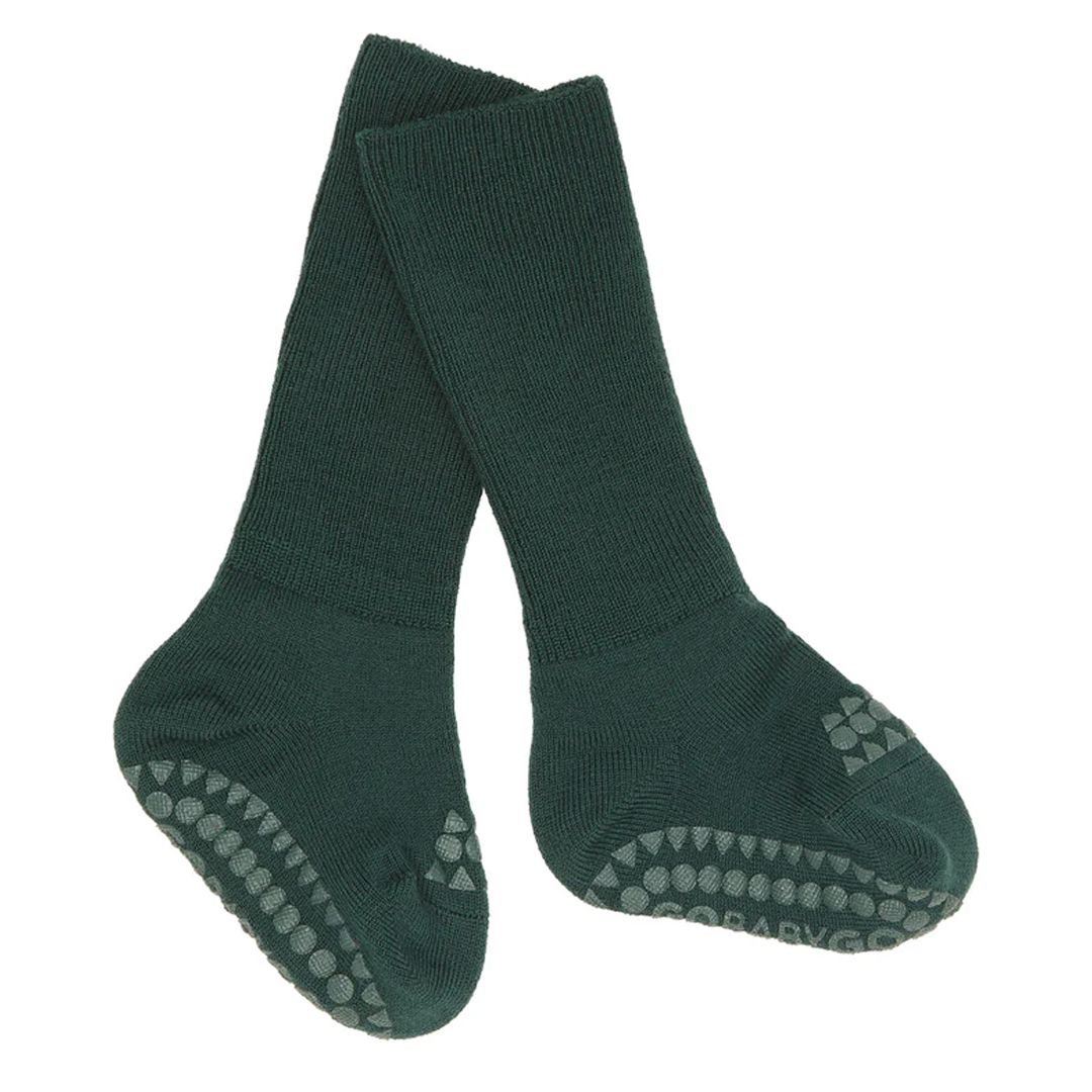 Ullsokker, GoBabyGo, Antiskli, Forest Green