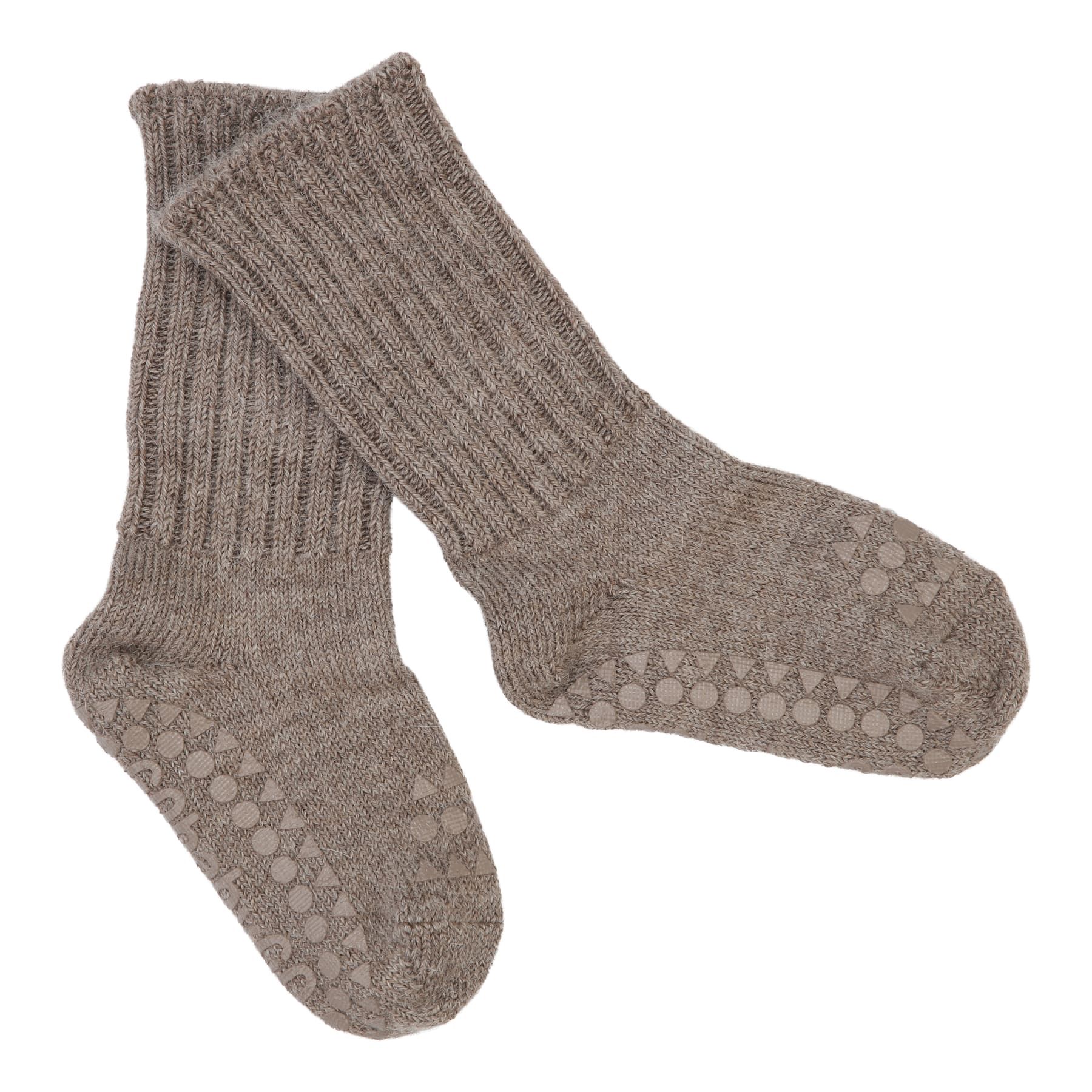 Sokker, GoBabyGo, Alpaca, Antiskli, Walnut