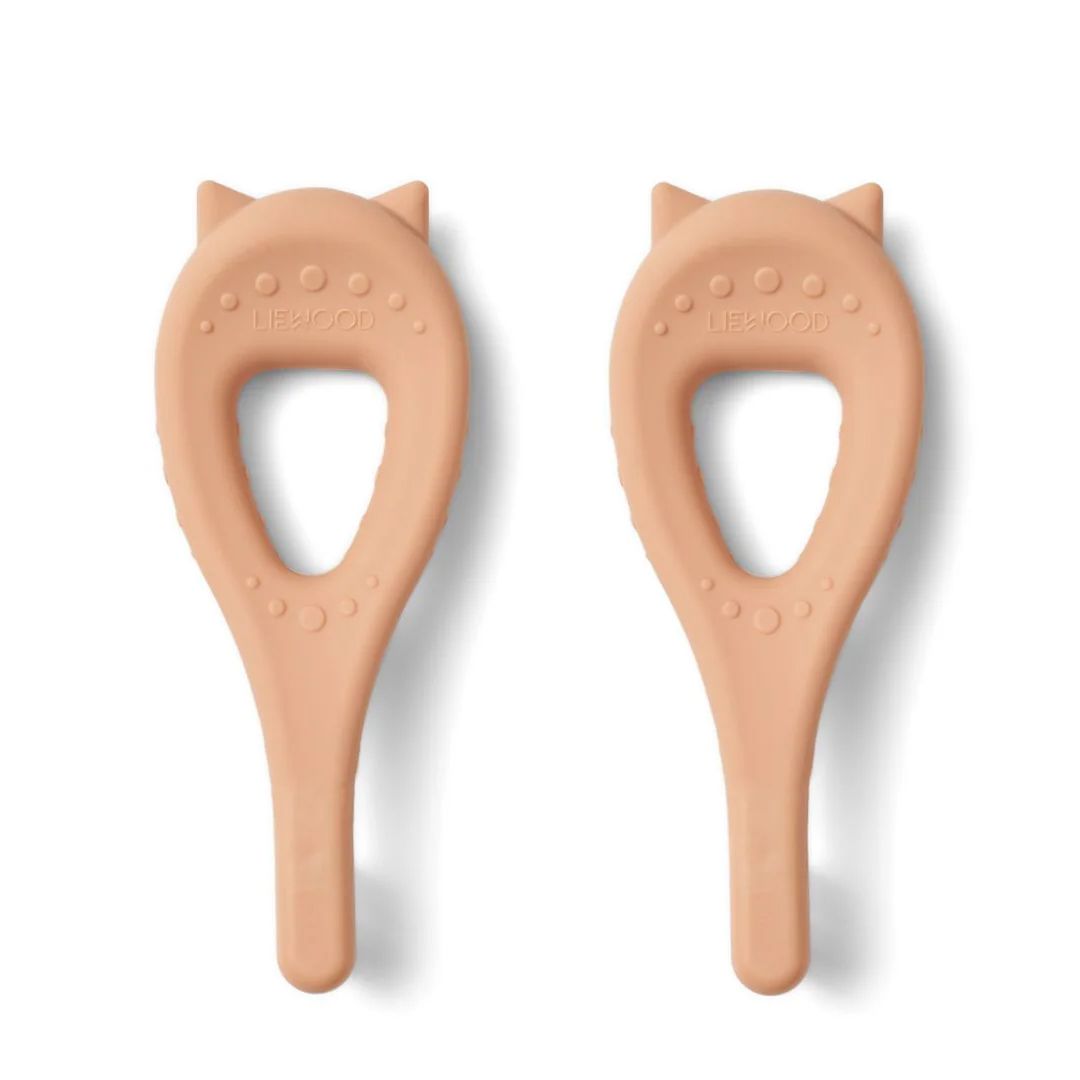 Tannbørste, Liewood,  Janelle Cat, Tuscany Rose 2pk