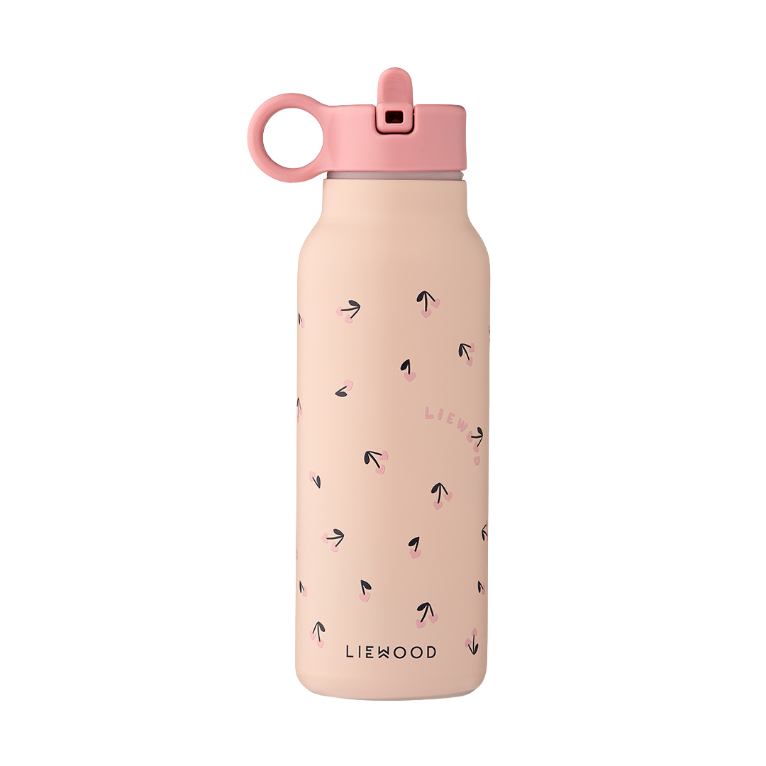 Liewood Flaske Falk 350ml, Mini Cherry heart / Rosey