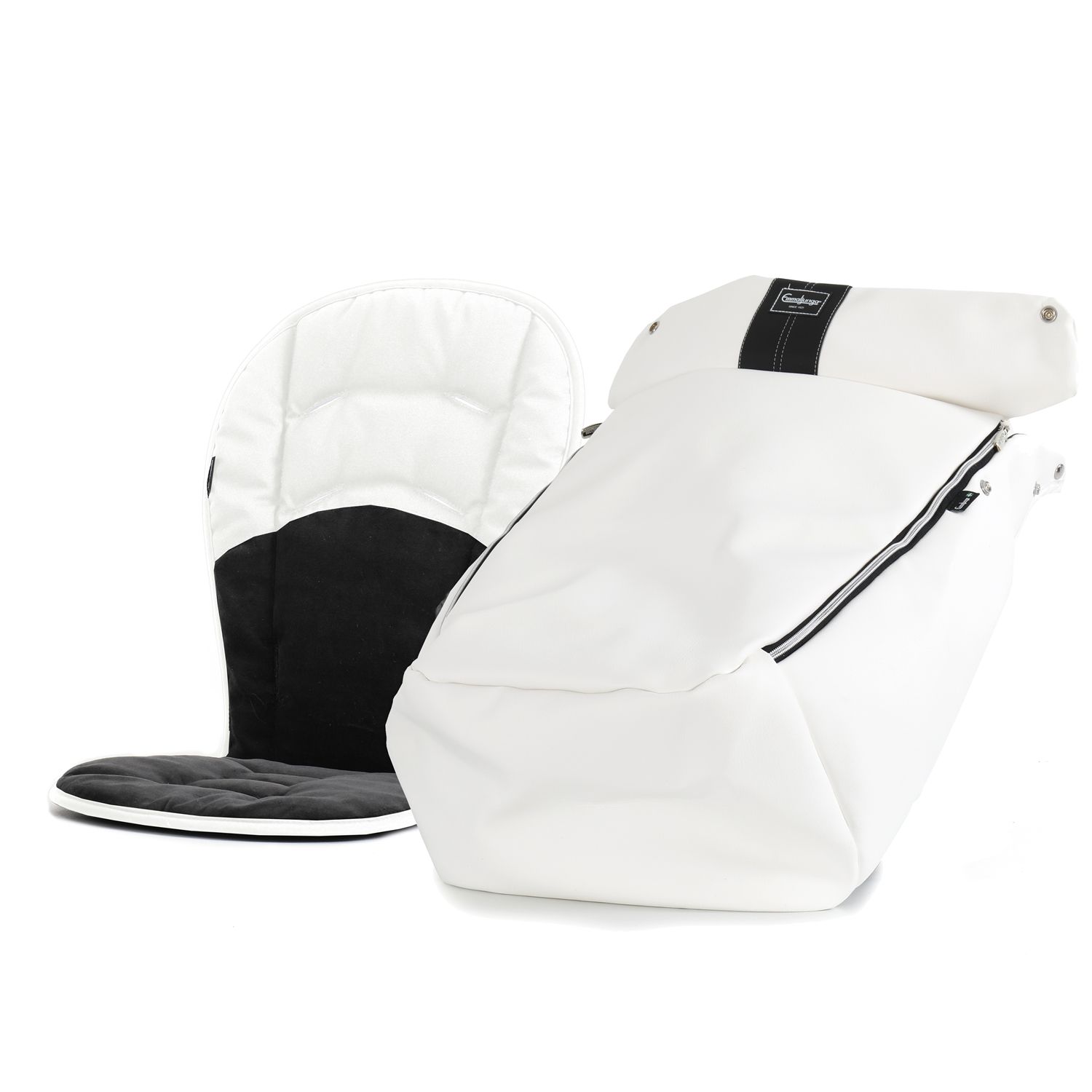 Emmaljunga Kjørepose, Lounge White, Ergo