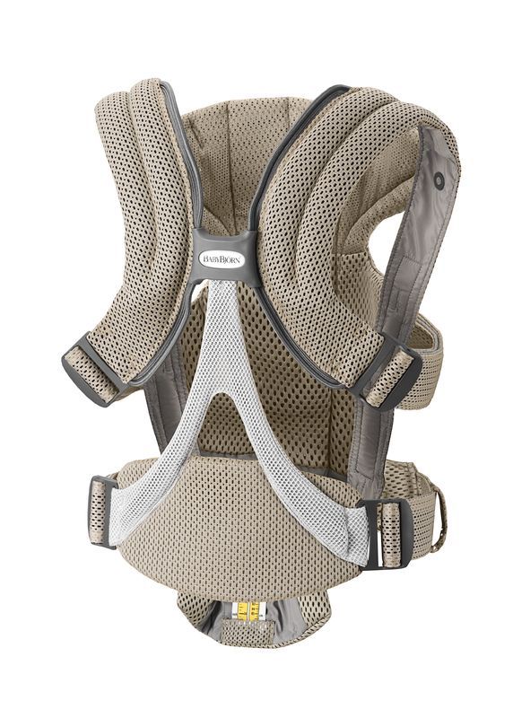 Bæresele, Babybjørn, Move, 3D Mesh, Grå/Beige
