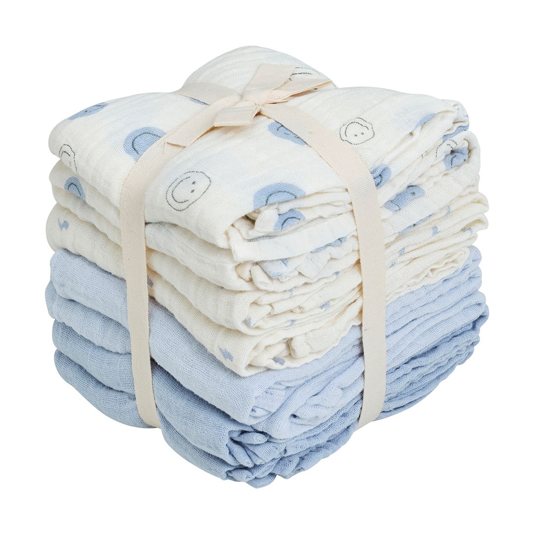 Gassklut, Pippi, Celestial Blue, 8pk