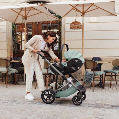 Bilstol, Britax, Baby-Safe Pro, Soft Taupe - Lux + Base 5Z Vario