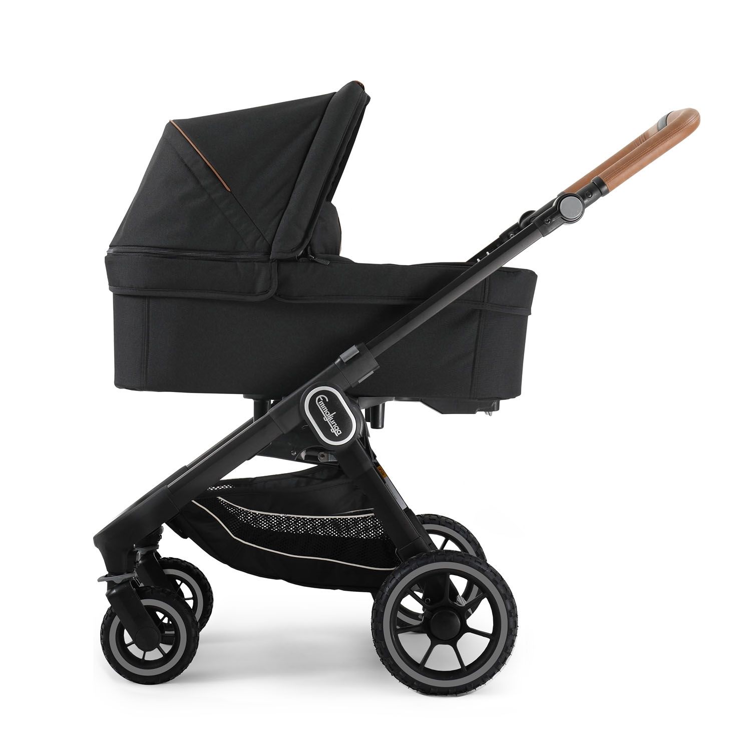 Emmaljunga, NXT60, Outdoor Black, inkl. Liggedel