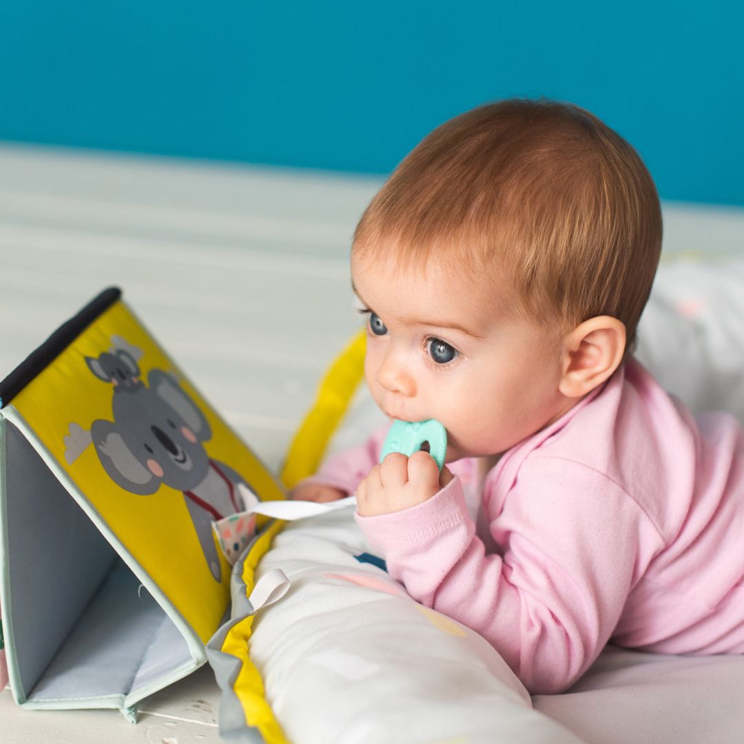 Aktivitetsbok, TAF Toys, Tummy-Time