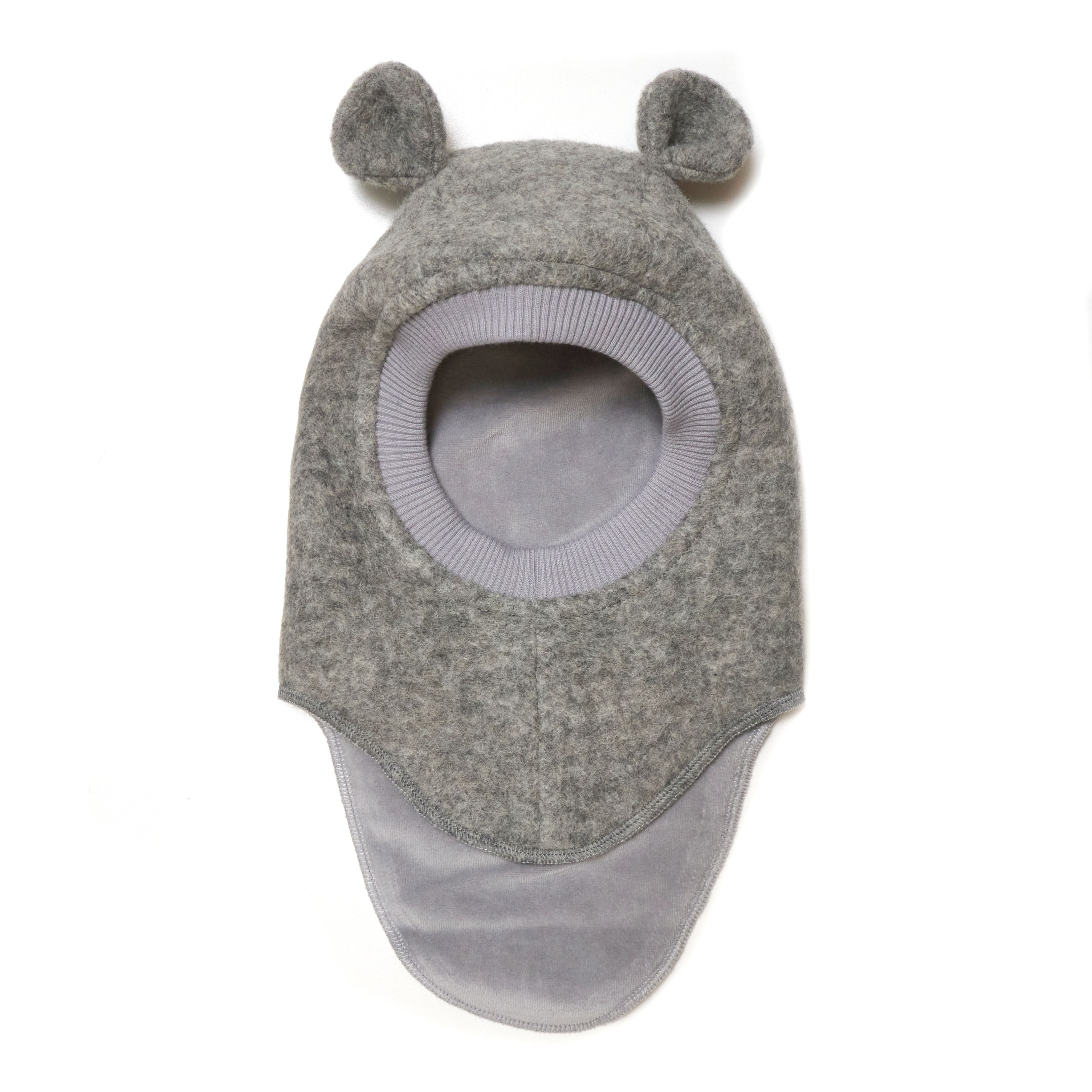 Balaclava, Huttelihut, Merinoull, Grey