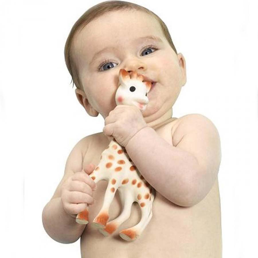 Sophie La Girafe gavesett, once upon a time