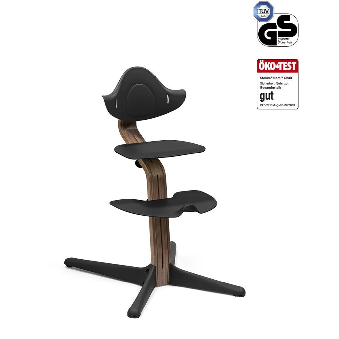 Stol, Stokke® Nomi®, Walnut Black