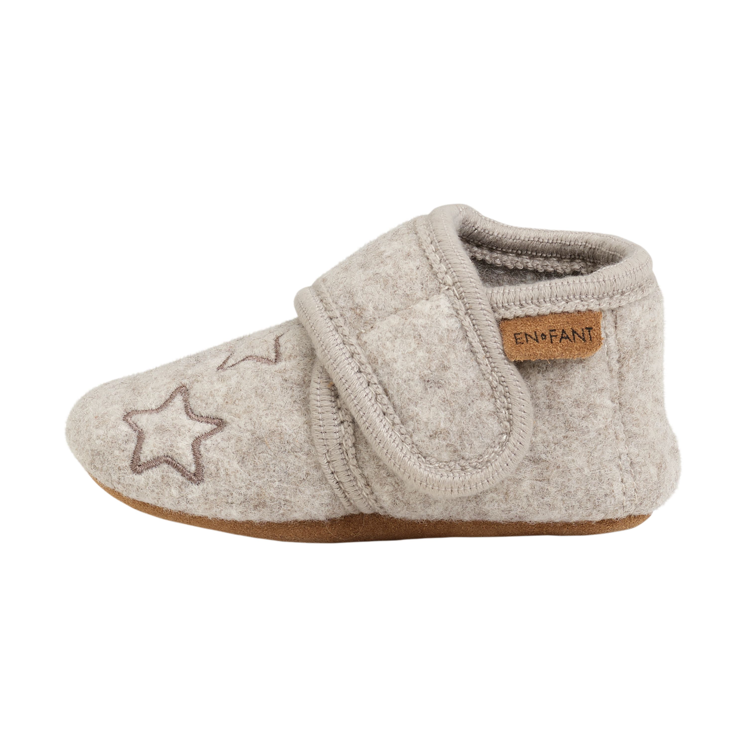 EnFant Ulltøfler m/Broderi, Morel