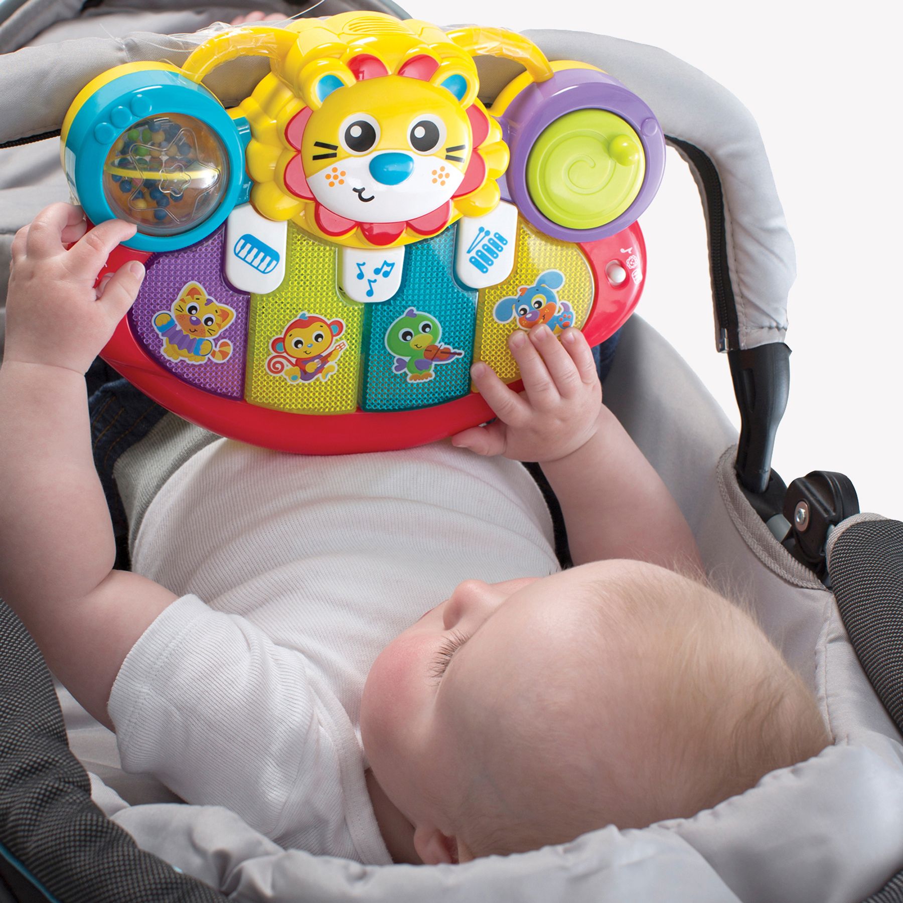 Playgro Lion Activity Kick Toy Piano 6m+