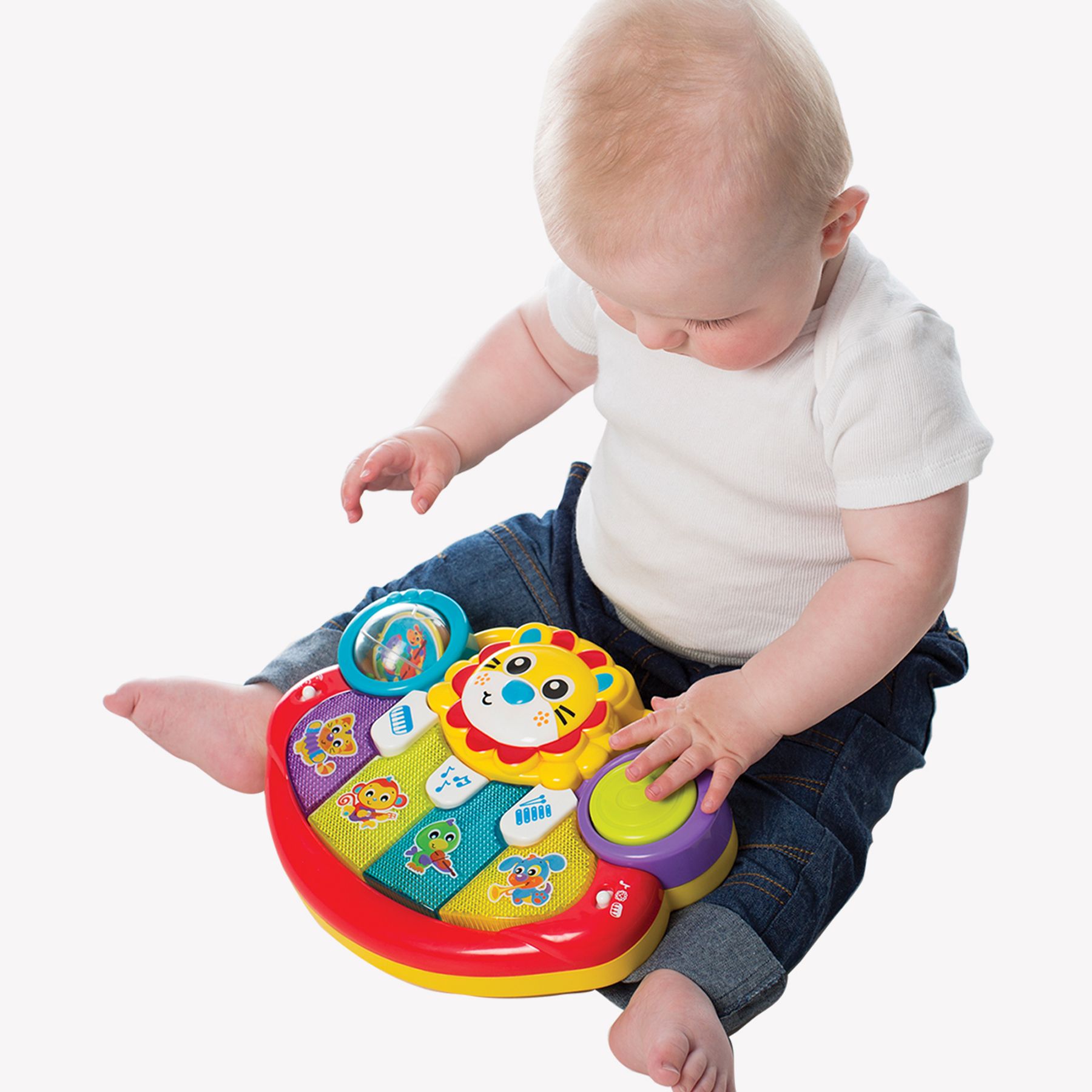 Playgro Lion Activity Kick Toy Piano 6m+