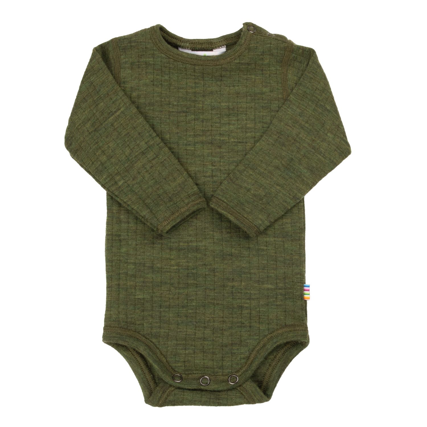 Joha Body Merinoull, Colorful, Drk.Olive
