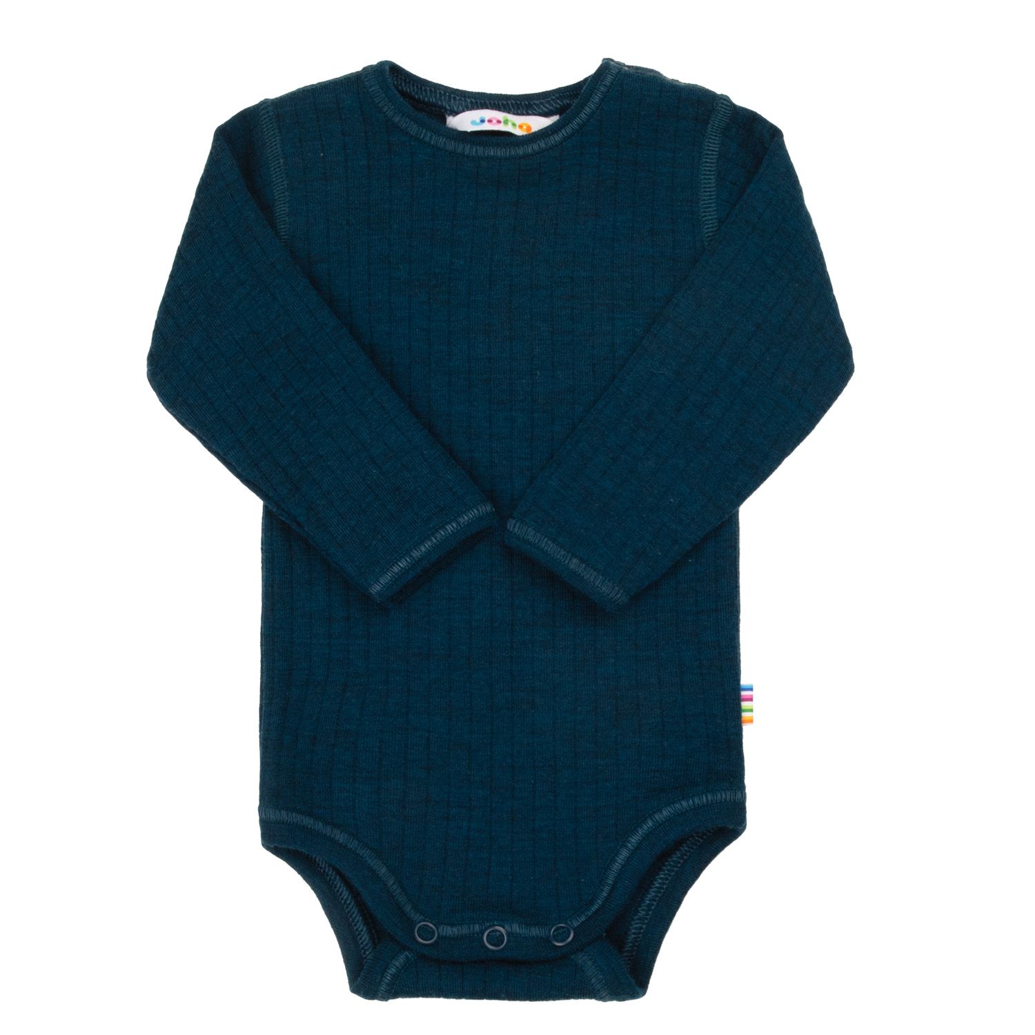Joha Body Merinoull, Colorful, Drk.Turq