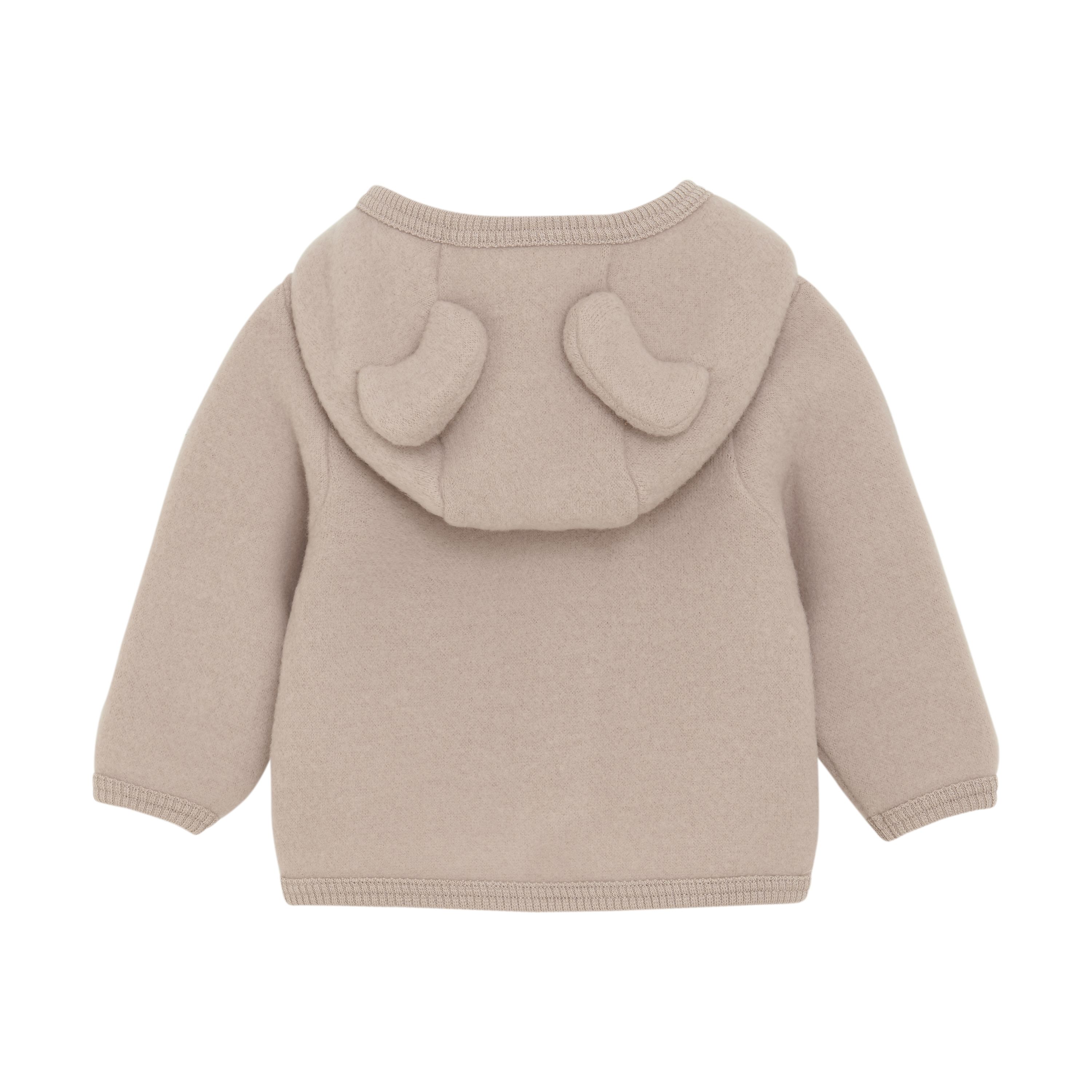 Jakke, Huttelihut, Ull/Fleece, Mahogany Rose