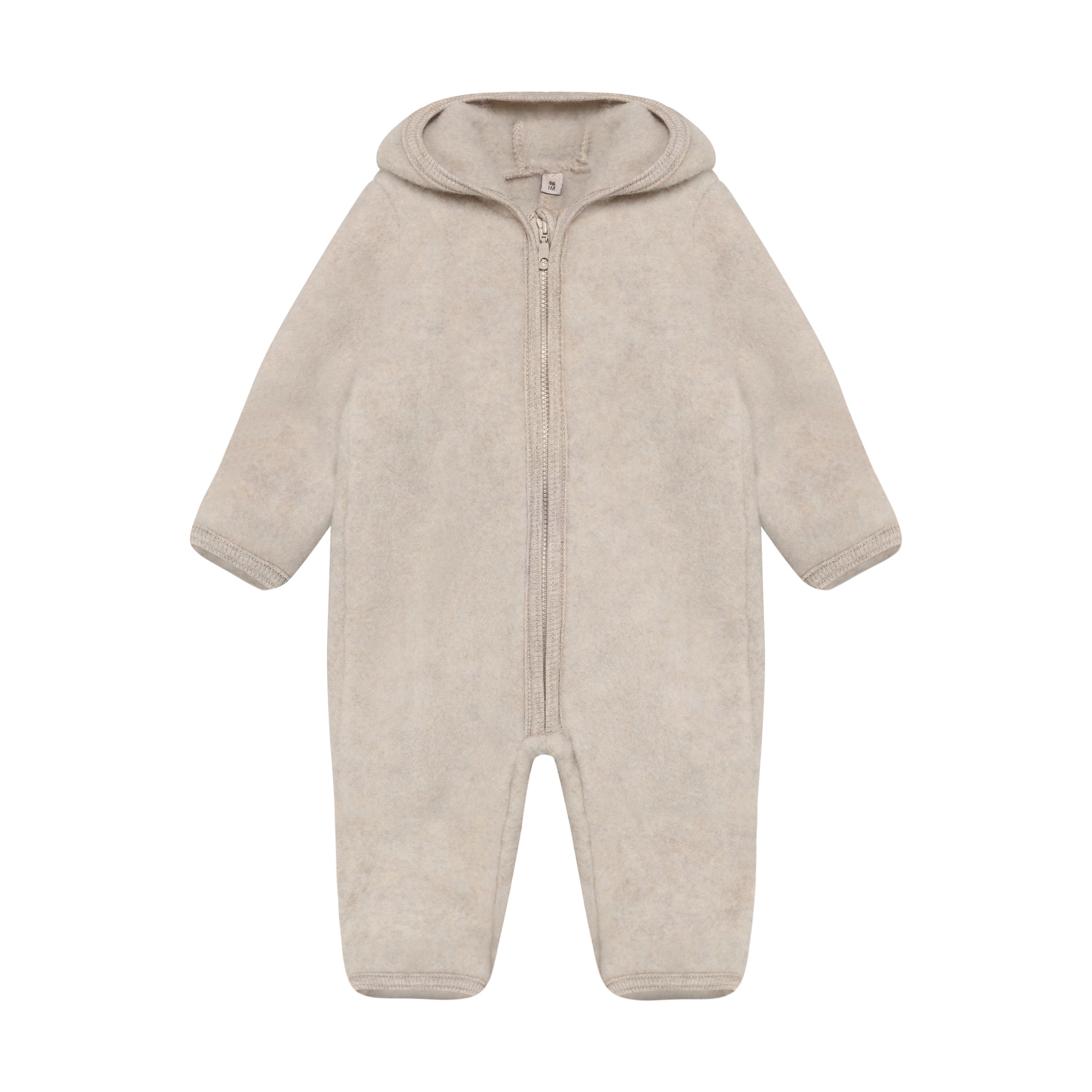 Huttelihut Heldress Ull/Fleece, Camel Melange