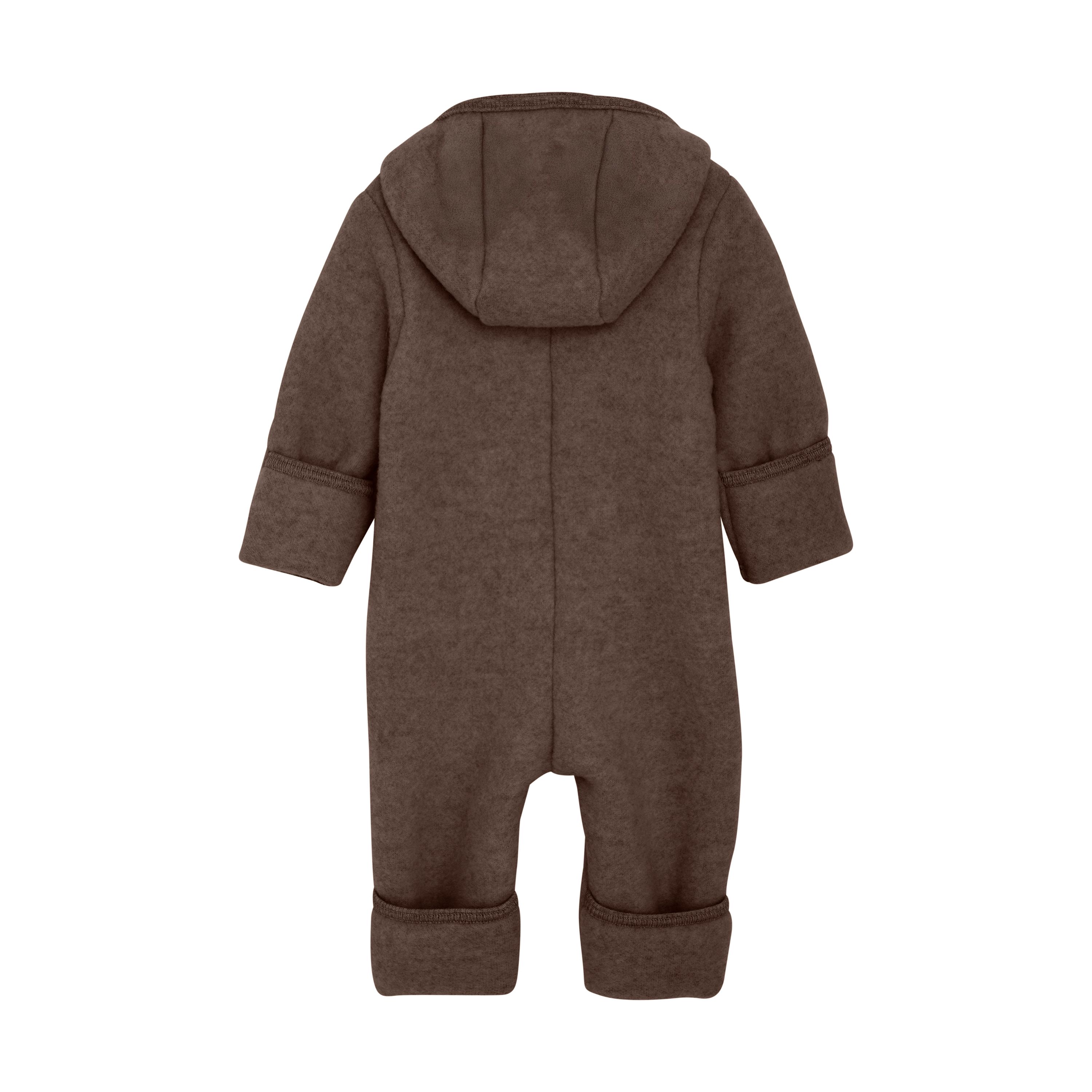Huttelihut Heldress Ull/Fleece, Brown Melange