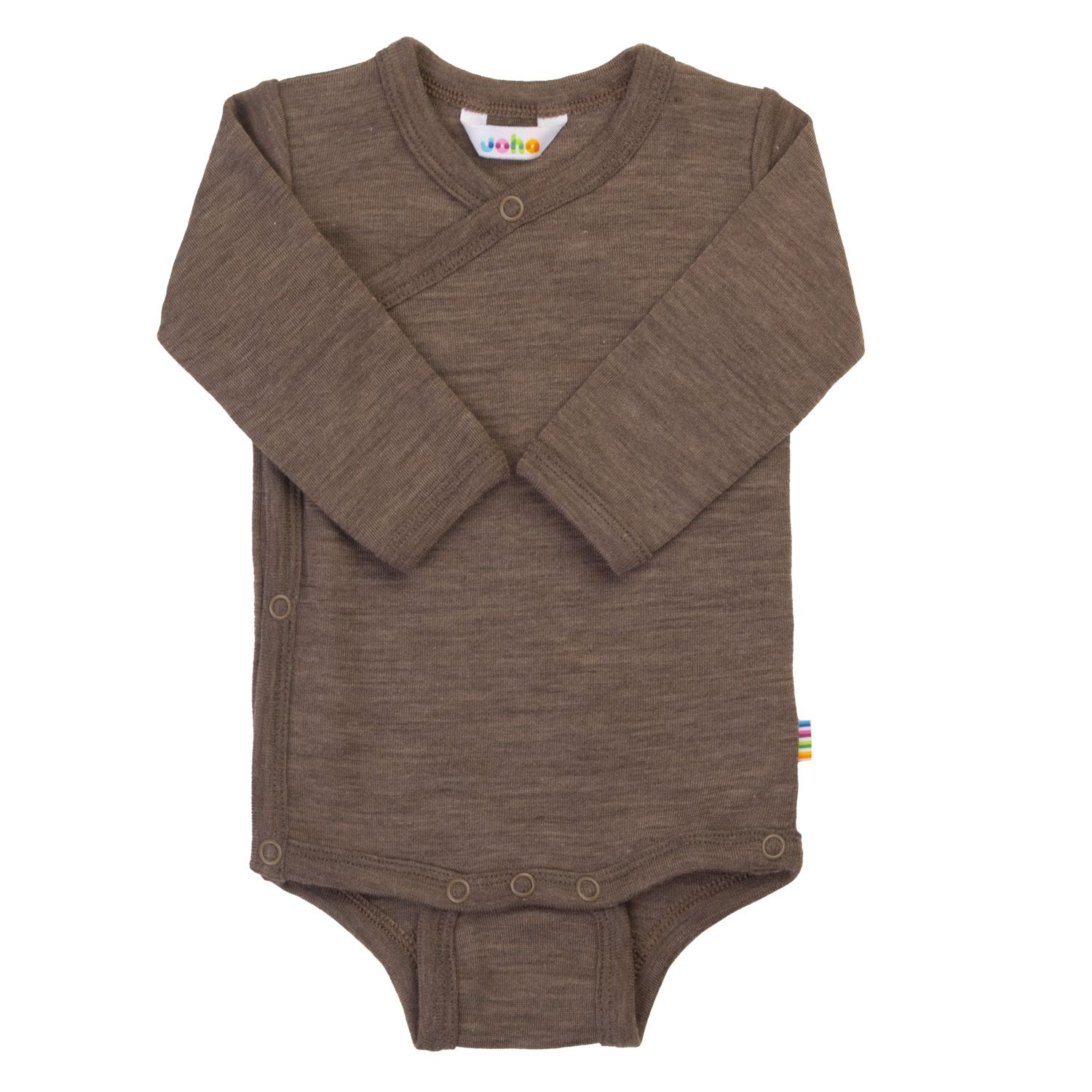 Joha Omslagsbody, Ull/Silke, Beige