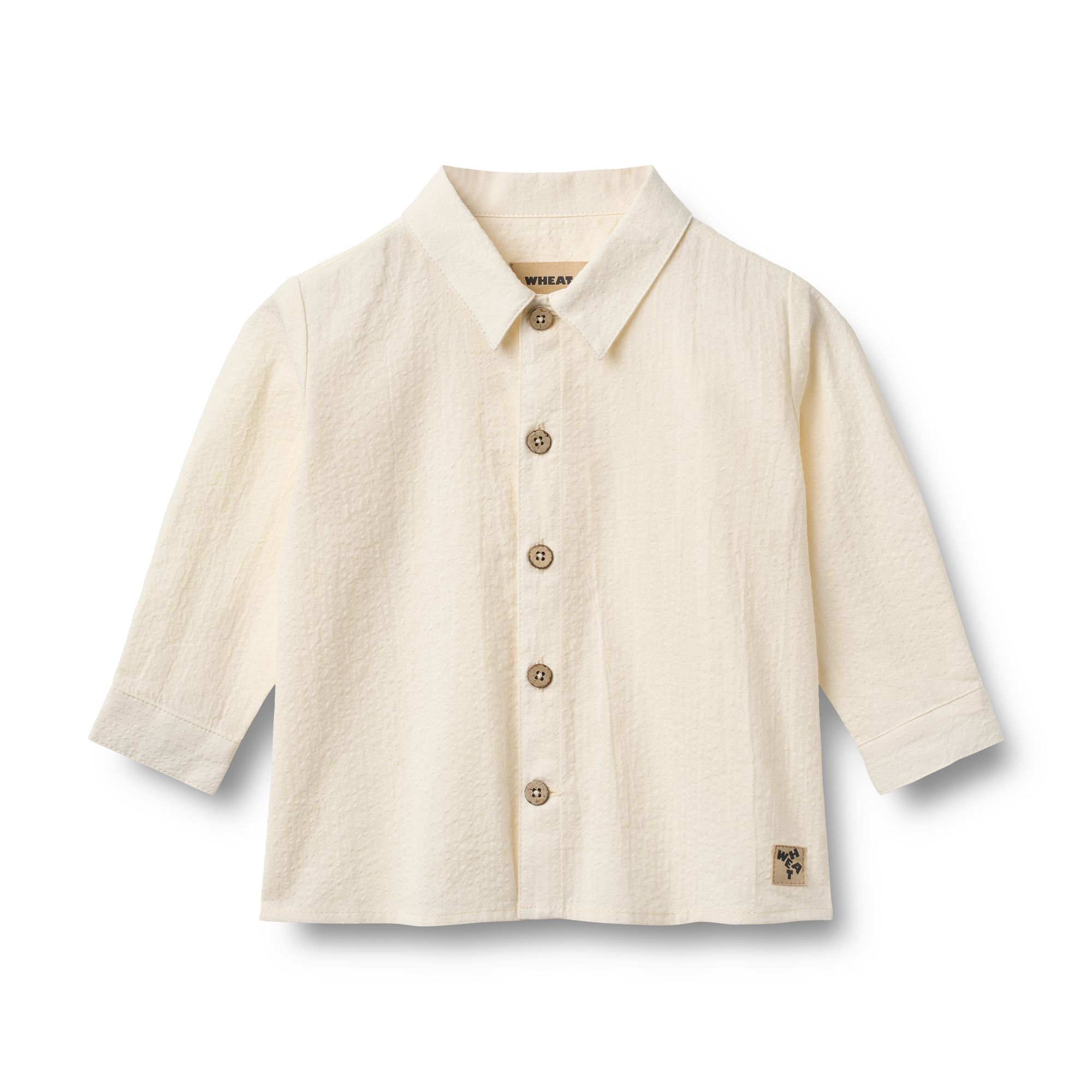 Wheat Skjorte Oscar Ivory / Ivory