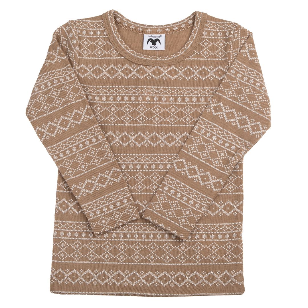 Ulltrøye, Helledussen, Beige, Nordic