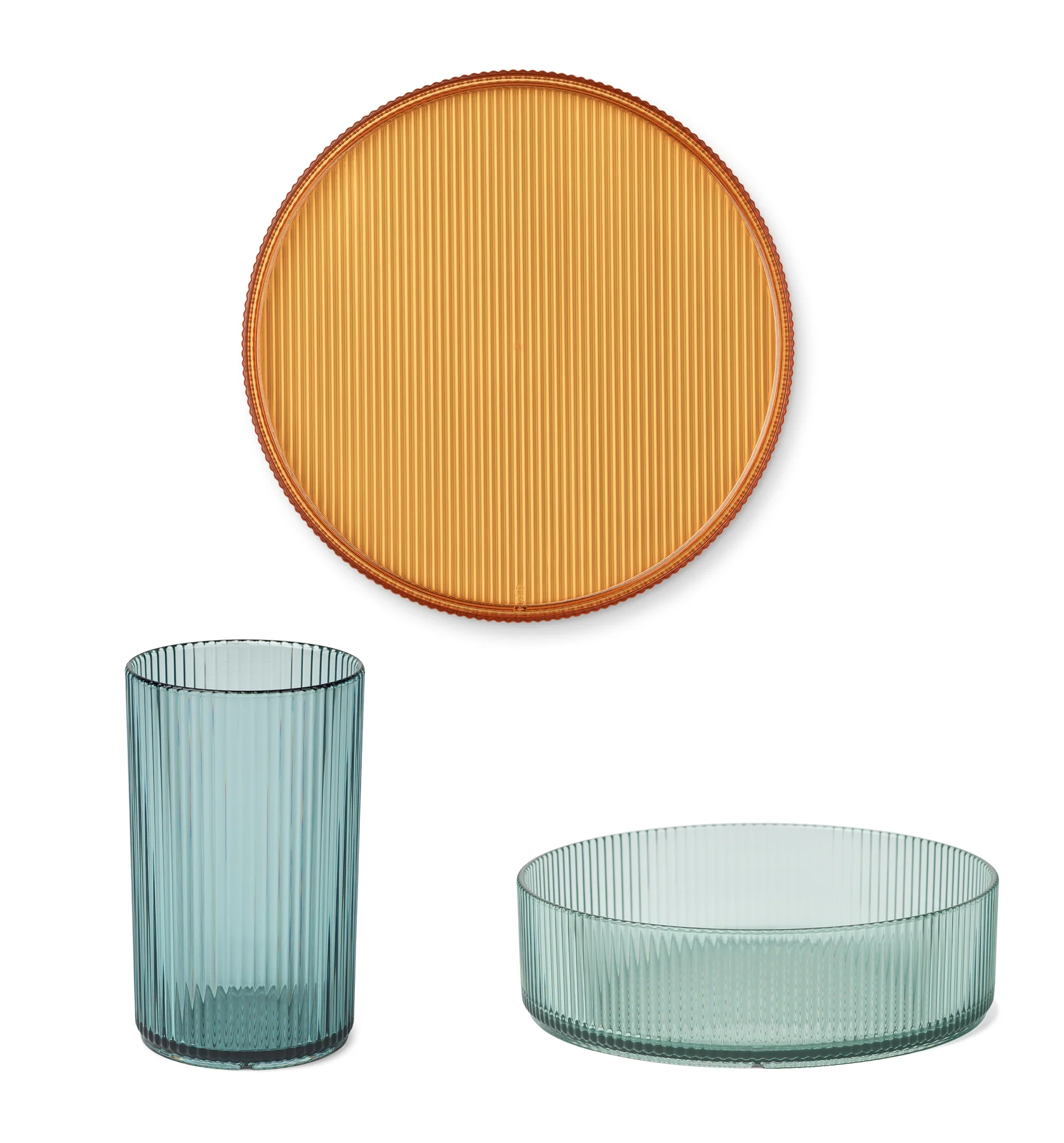Kain Spisesett, Sea Blue Mix, Liewood