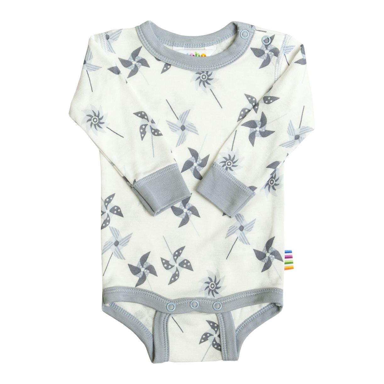 Joha Body W/Long Sleeves Hvit/Blå