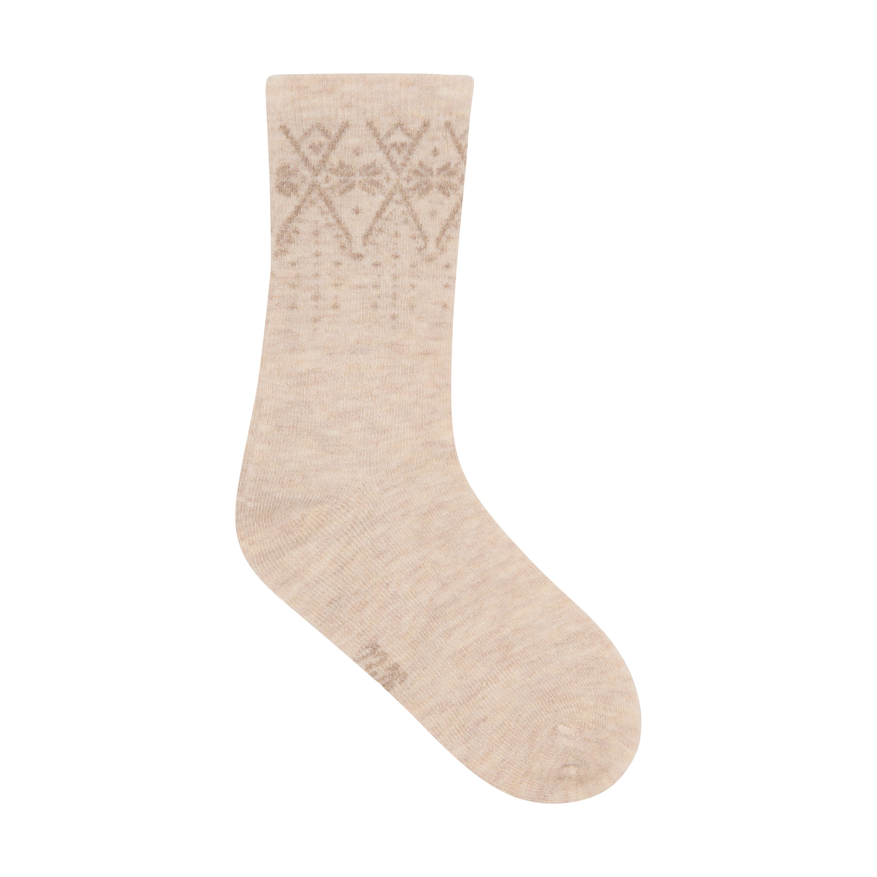 Minymo Ullsokker 2 pk, Sand Sheer Bliss