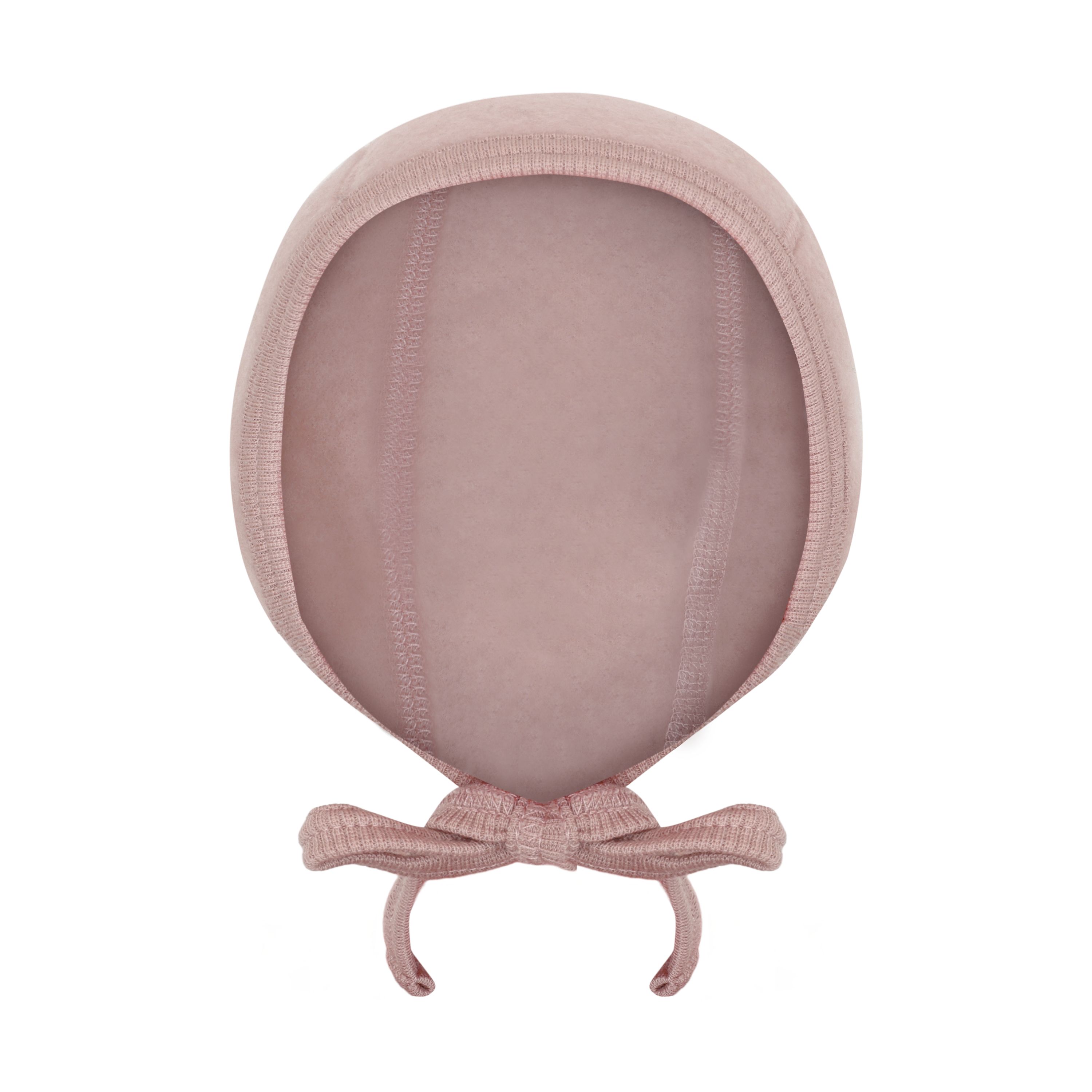 Huttelihut Lue m/knyting, Mahogany Rose