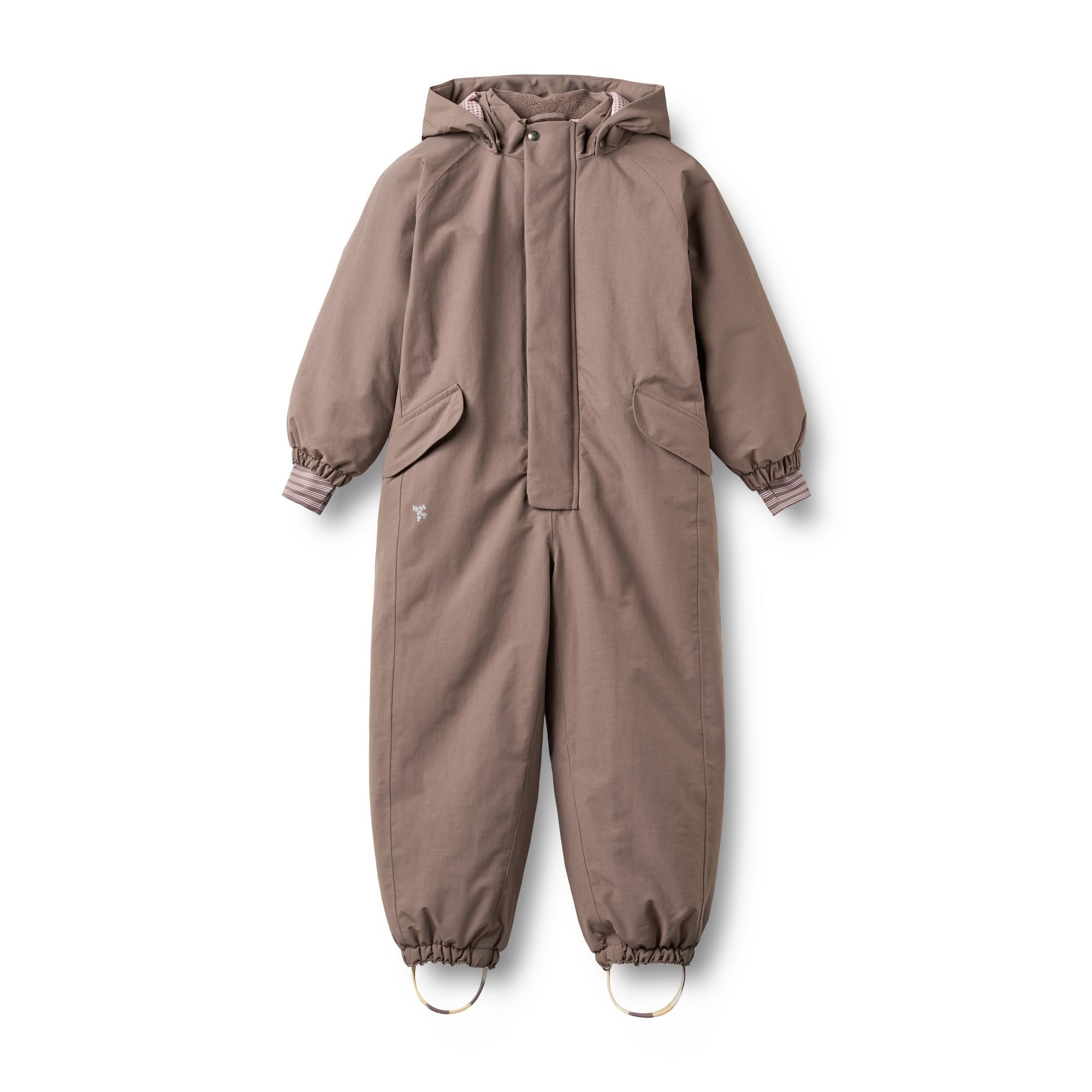Wheat Vinterdress Miko, Plum Truffle
