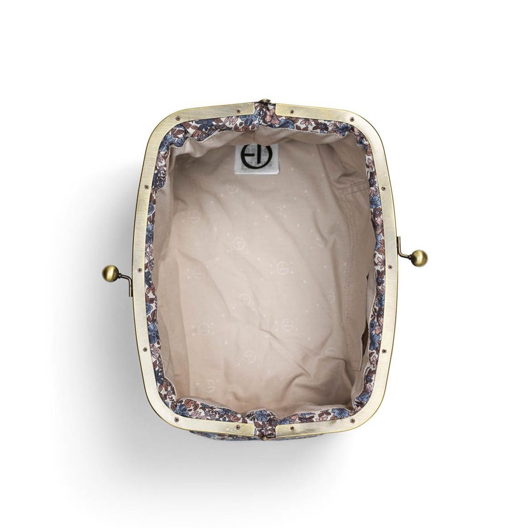 Elodie Toalettmappe Zip & Go, Blue Garden