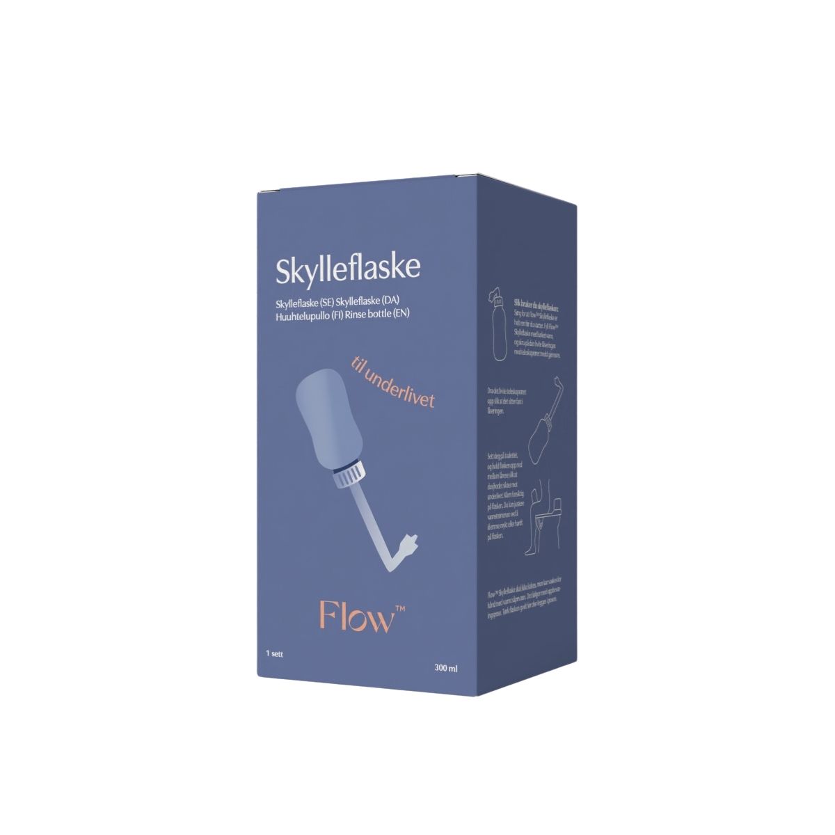 Flow Skylleflaske for underlivet etter fødsel - 1pk