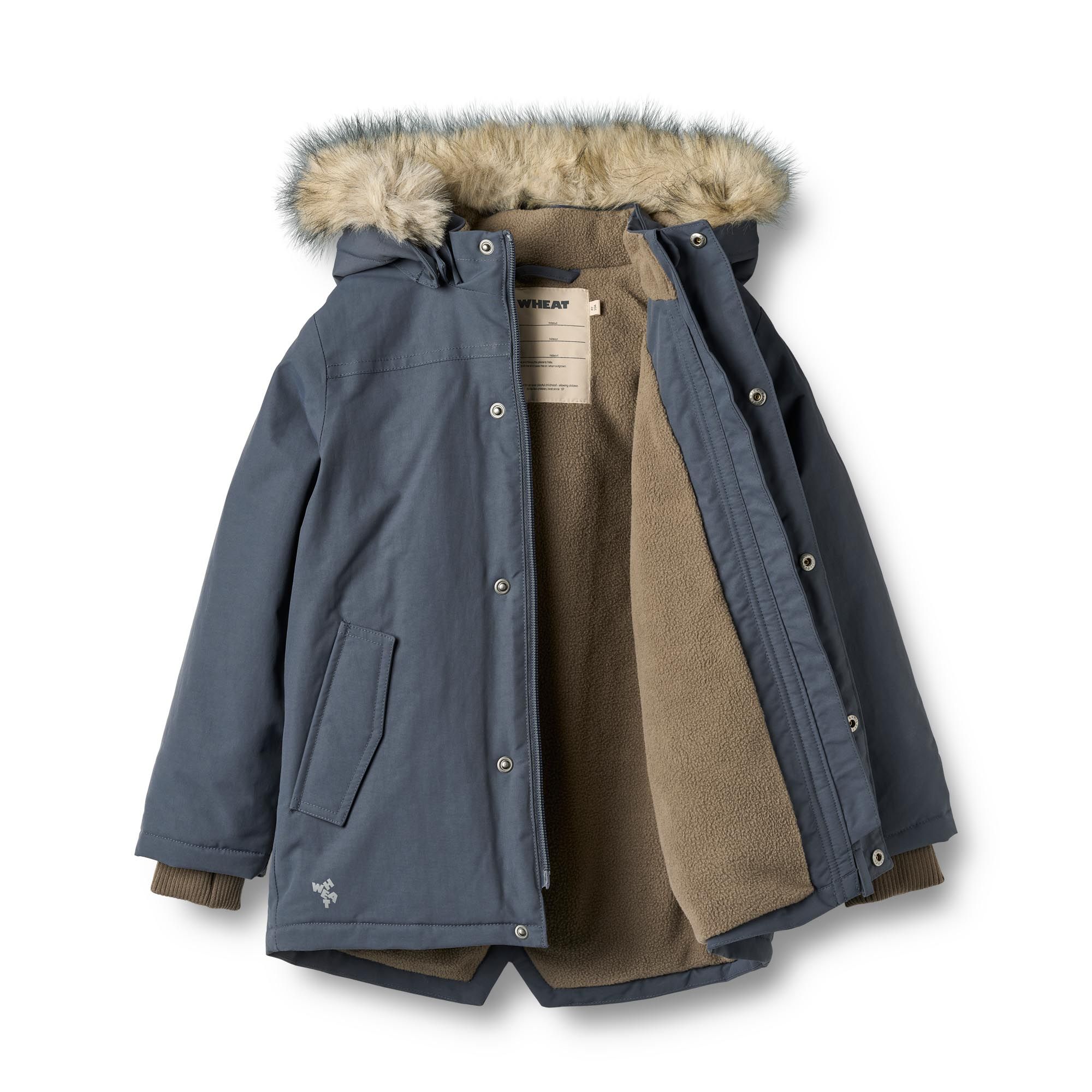Jakke, Wheat, Kasper, Grey Blue