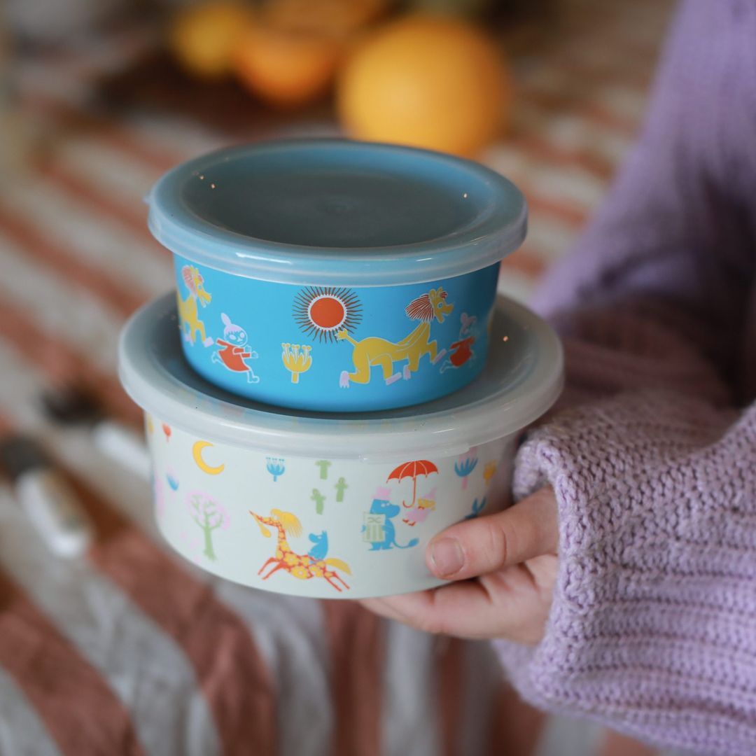 Snackbox, Rätt Start, Mummi 80, 2pk, Blå